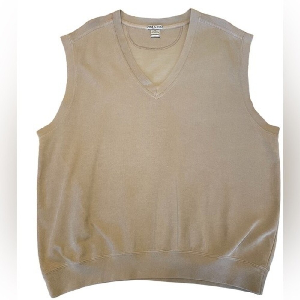 Pima for Golf 100% Pima Cotton Men's Vest Size XL